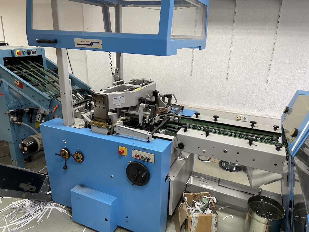 Müller Martini Presto with 7 Feeder