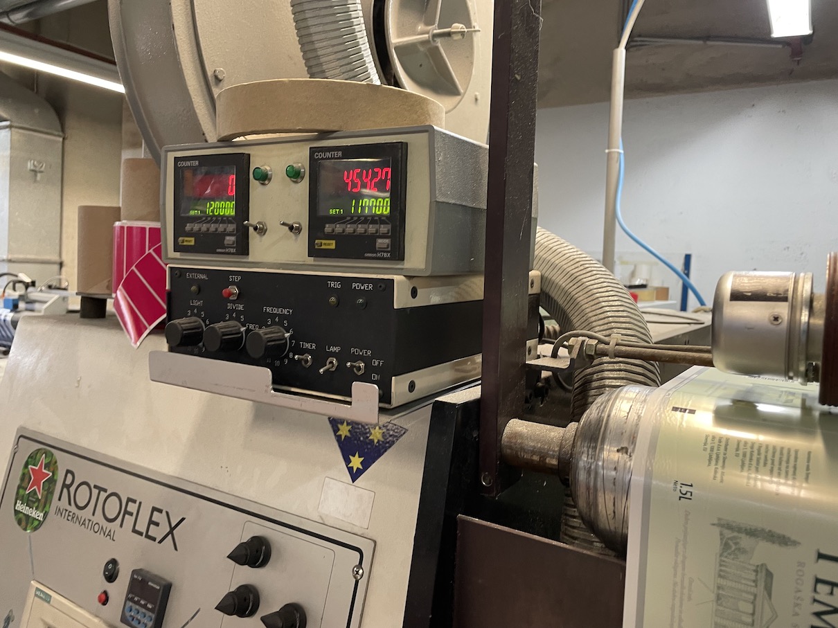 Rotoflex VLI 500 Slitter Rewinder