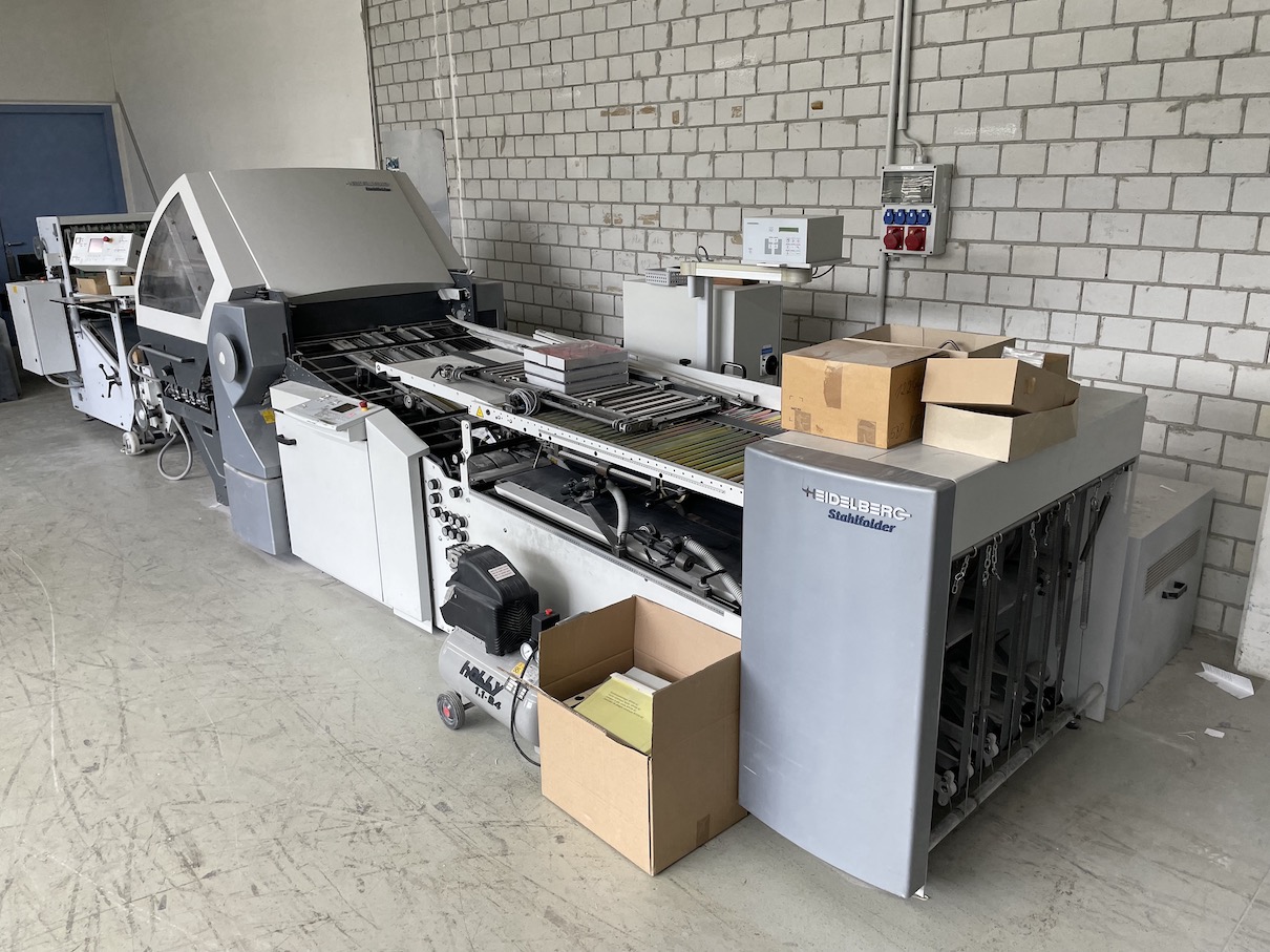 Heidelberg Stahlfolder KH 78-6 KTL
