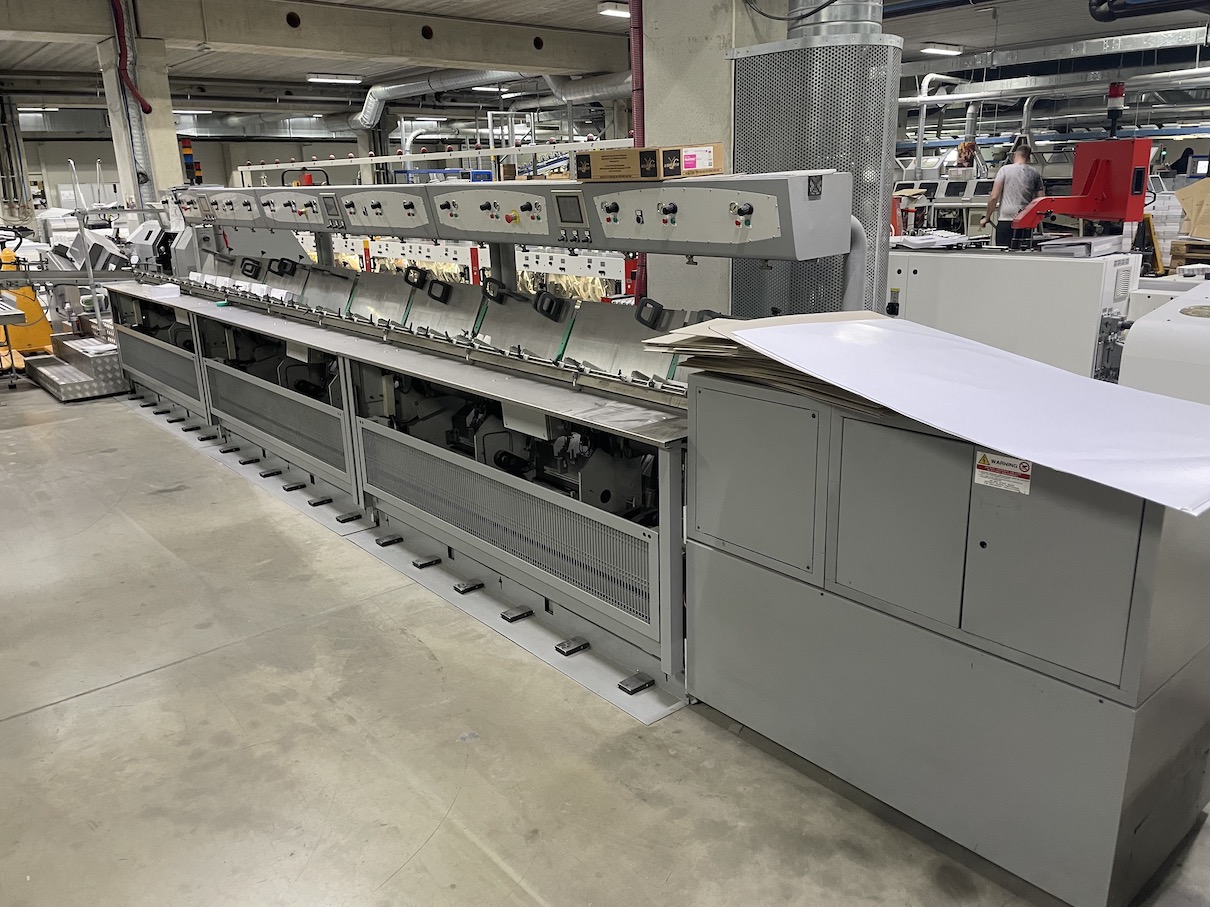 Smyth Unit Line F180 Automatic Gathering and Sewing machine