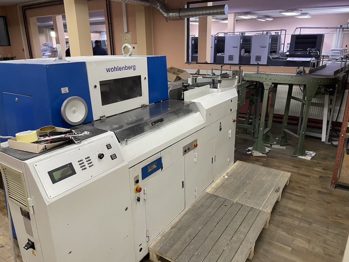 Wohlenberg City 4000 Perfect Binding Line