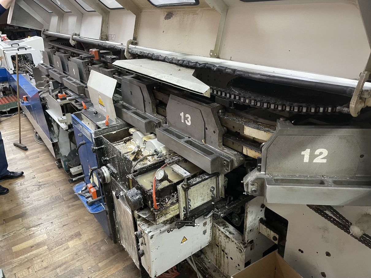 Wohlenberg City 4000 Perfect Binding Line