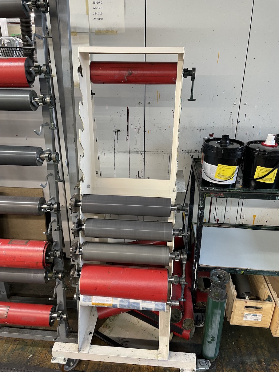 MPS EF 410-8 UV Flexo printing machine