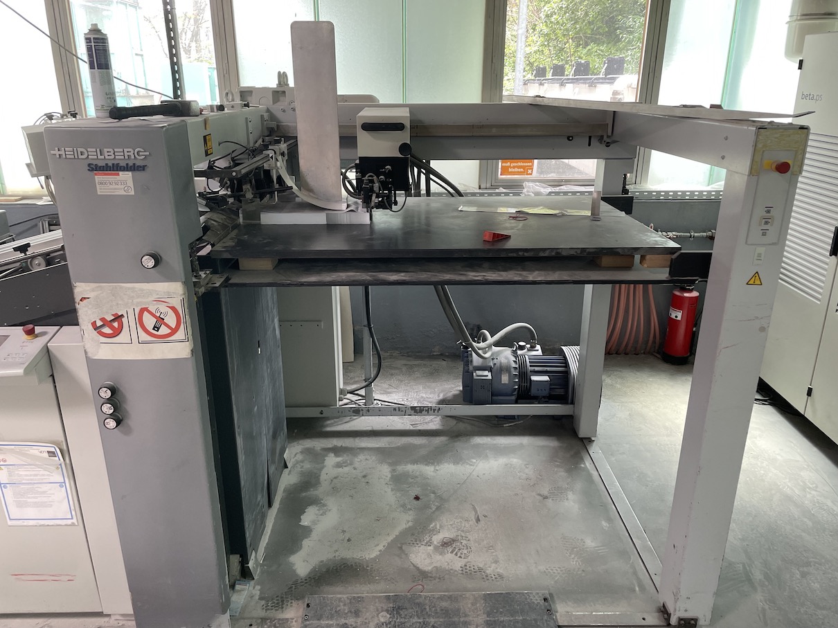 Heidelberg Stahlfolder KH 78-4 KTL