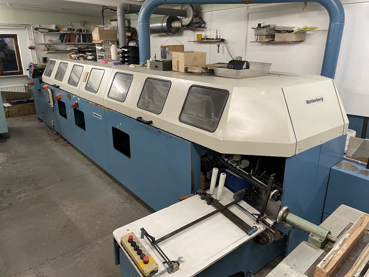 Wohlenberg WB390 Master binder