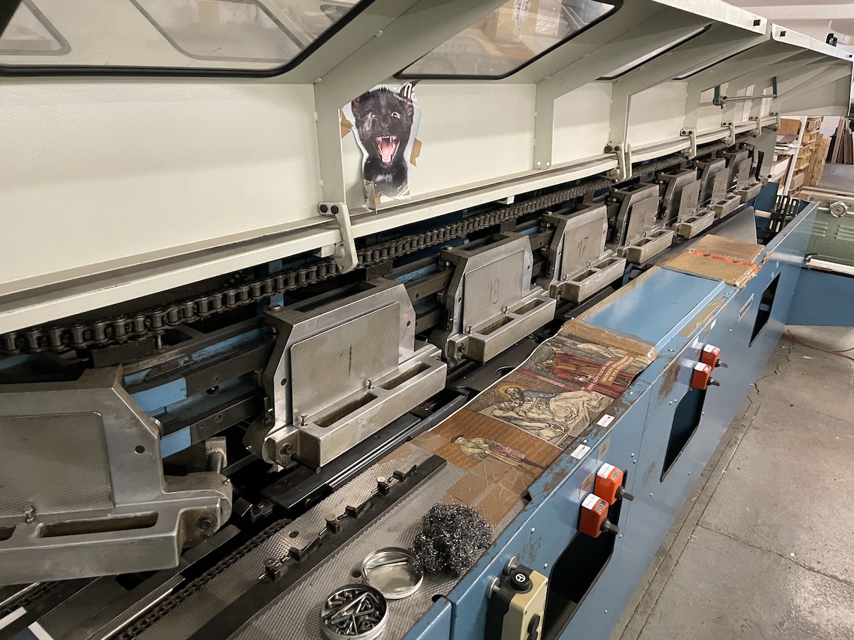 Wohlenberg WB390 Master binder