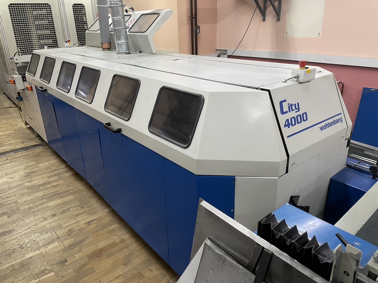 Wohlenberg City 4000 Perfect Binding Line
