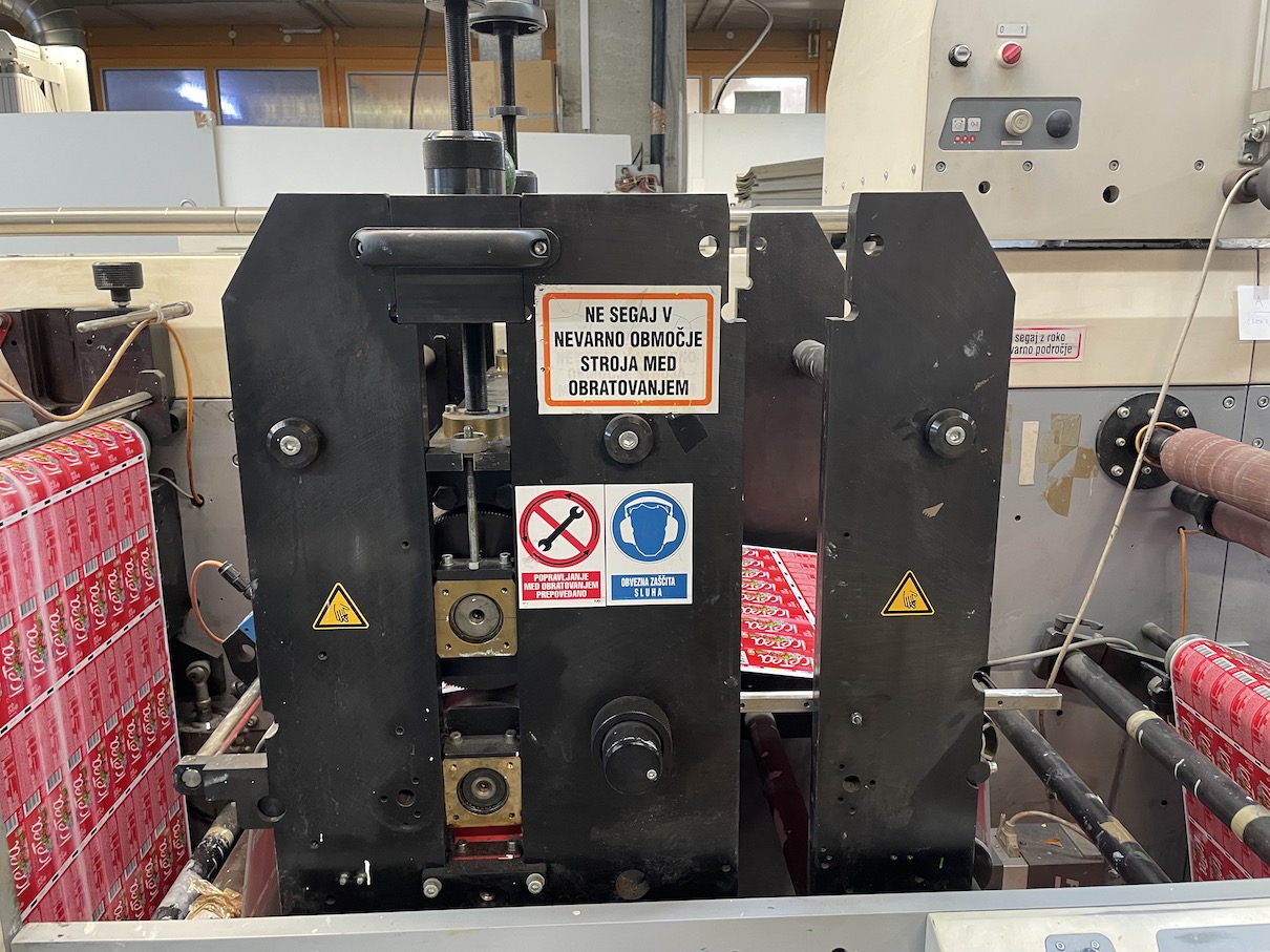 MPS EF 410-8 UV Flexo printing machine