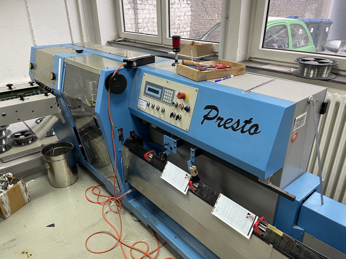 Müller Martini Presto with 7 Feeder