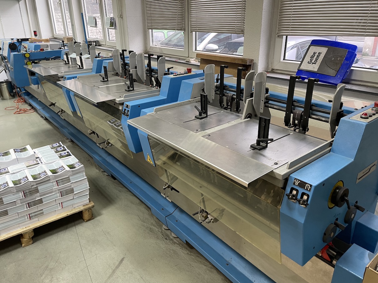 Müller Martini Presto with 7 Feeder