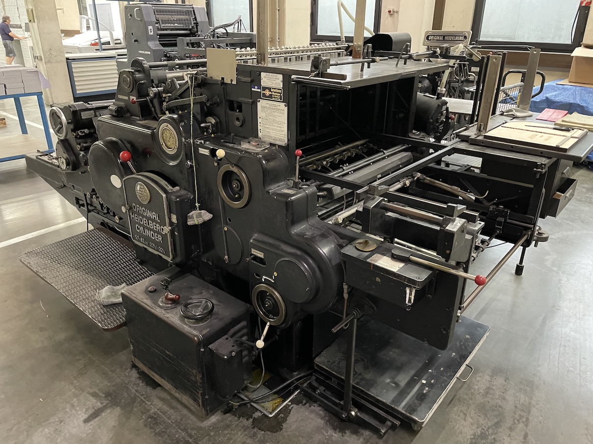 Heidelberg Cylinder SBB