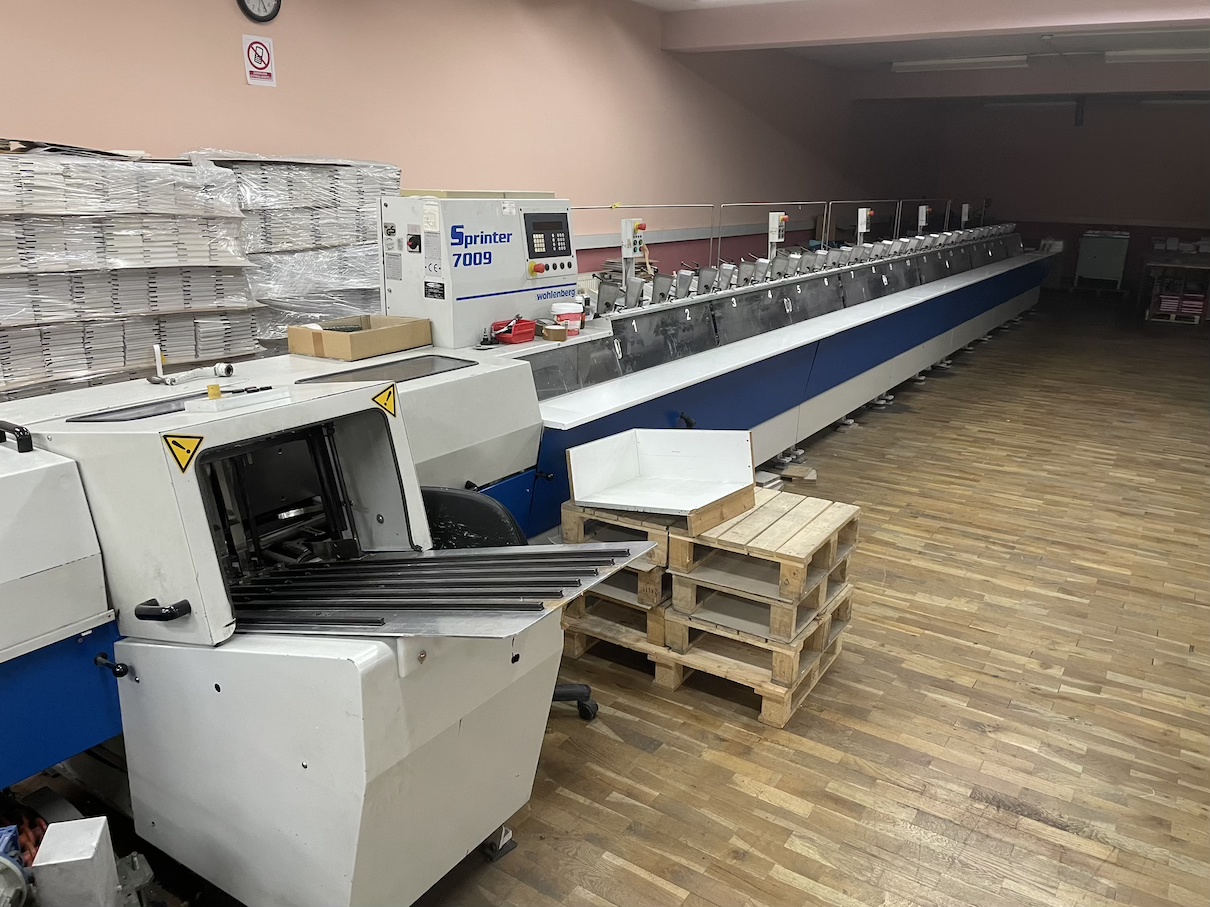 Wohlenberg City 4000 Perfect Binding Line