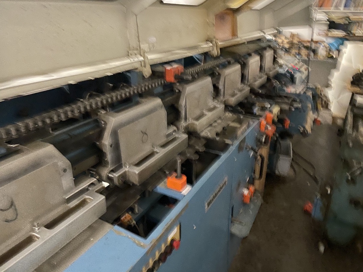 Wohlenberg WB390 Master binder