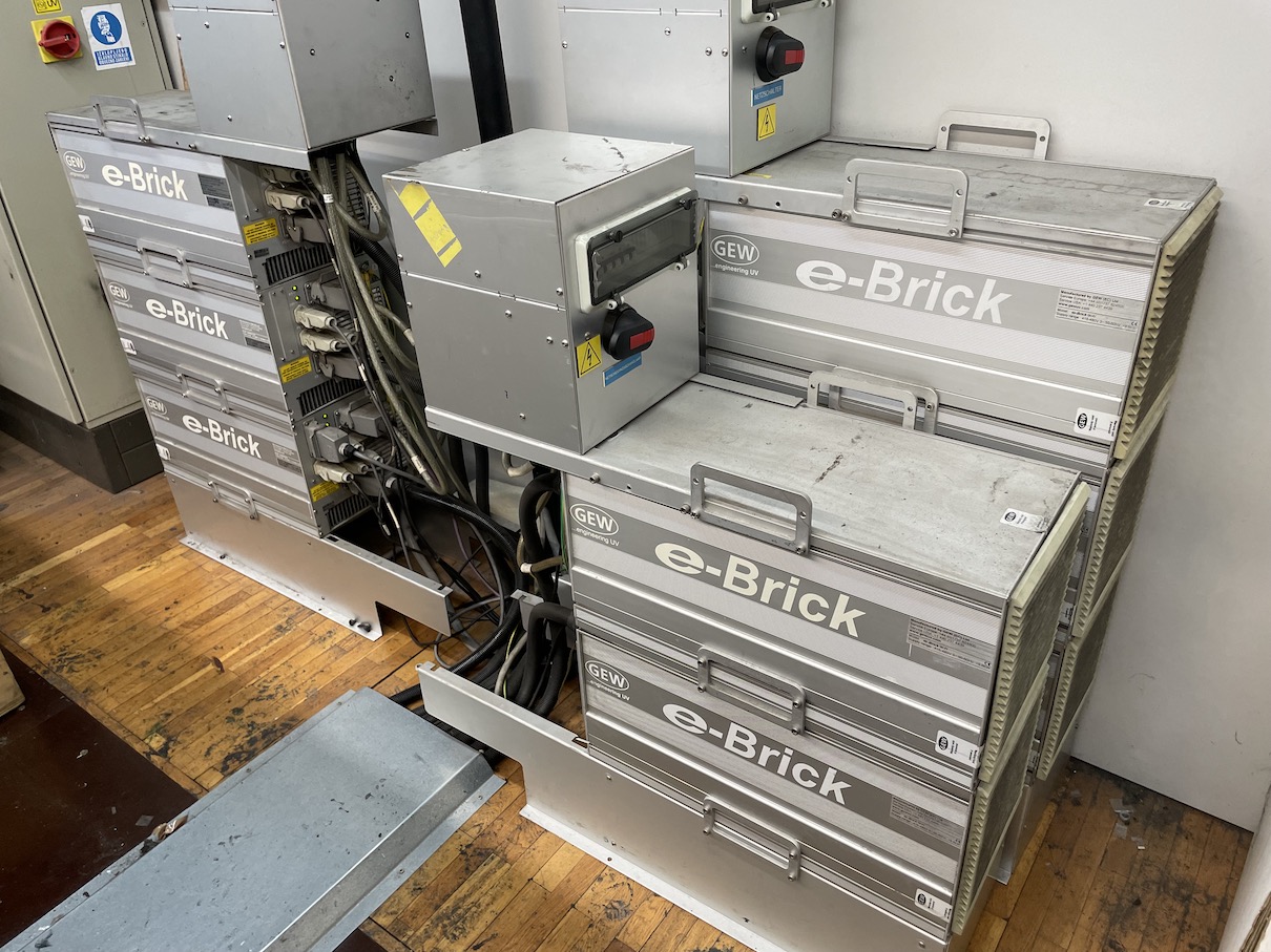 MPS EF 410-8 UV Flexo printing machine