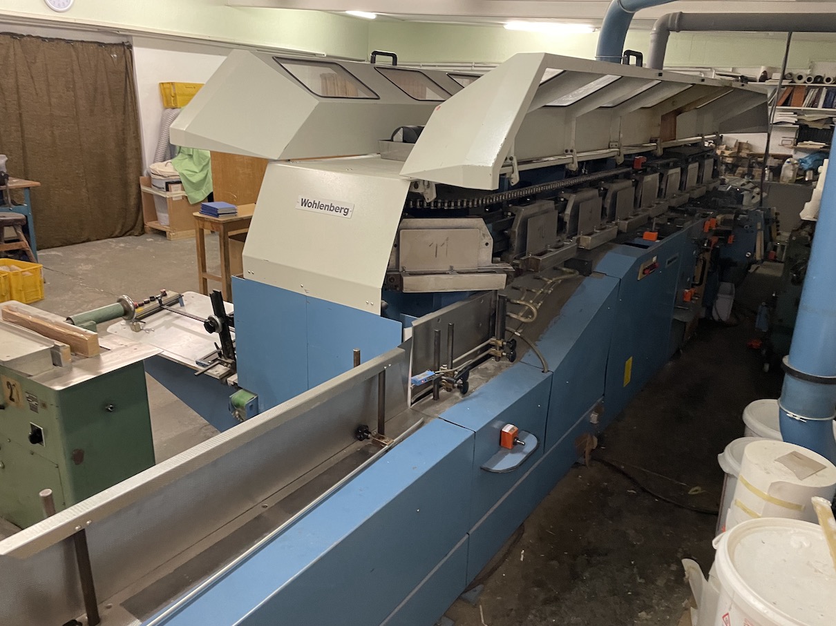 Wohlenberg WB390 Master binder