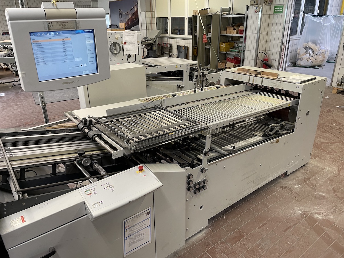 Heidelberg Stahlfolder KH 78-6 KTL