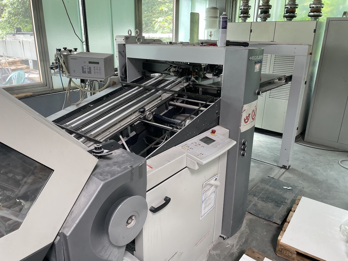 Heidelberg Stahlfolder KH 78-4 KTL